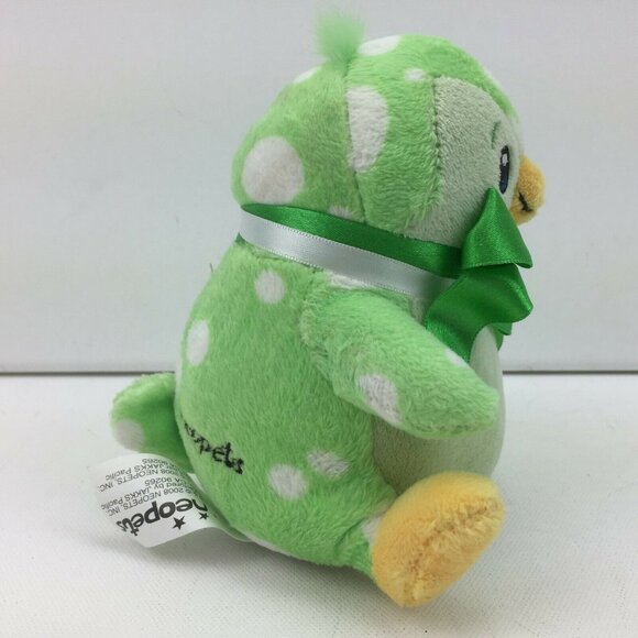 Neopets Series 3 Speckled Bruce Plush Toy Keyquest Virtual Prize Green Yellow - Picture 4 of 12